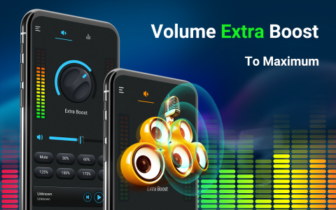 اسکرین شات برنامه Volume Booster - Sound Speaker 1