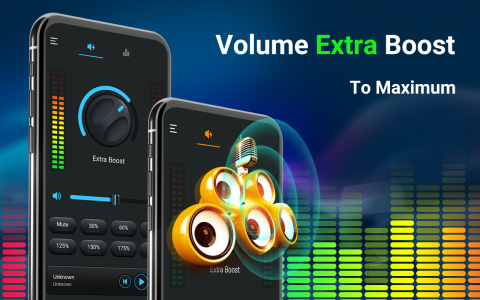 اسکرین شات 1 برنامه Volume Booster - Sound Speaker
