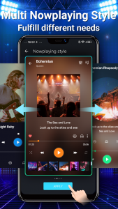 اسکرین شات برنامه Music Player - Equalizer & MP3 6