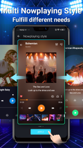 اسکرین شات 6 برنامه Music Player - Equalizer & MP3