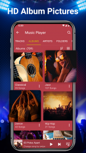 اسکرین شات برنامه Music Player & MP3:Echo Player 5