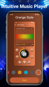 اسکرین شات برنامه Music Player & MP3:Echo Player 7