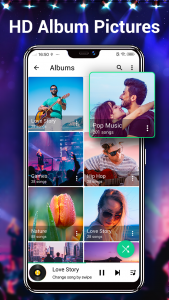 اسکرین شات برنامه Music Player - MP3 Player & EQ 4