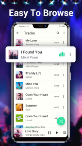 اسکرین شات برنامه Music Player - MP3 Player & EQ 5