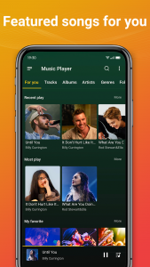 اسکرین شات برنامه Music Player&Audio:Echo Player 2