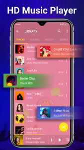 اسکرین شات 4 برنامه Music - Equalizer & Mp3 Player