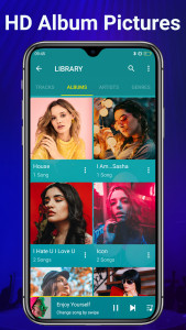 اسکرین شات 6 برنامه Music - Equalizer & Mp3 Player