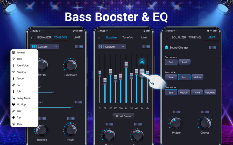 اسکرین شات 3 برنامه Music Player - MP3 Player