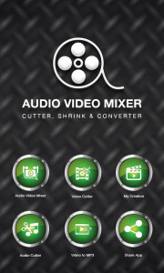 اسکرین شات برنامه Audio Video Mixer-Video Editor 1
