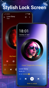 اسکرین شات 7 برنامه Music player- bass boost,music