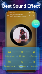 اسکرین شات برنامه Music player- bass boost,music 6