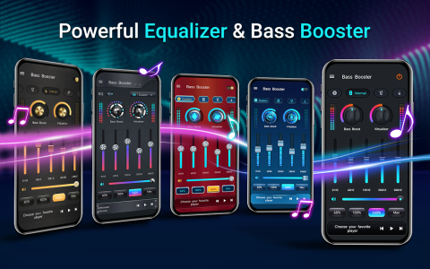 اسکرین شات 1 برنامه Equalizer- Bass Booster&Volume