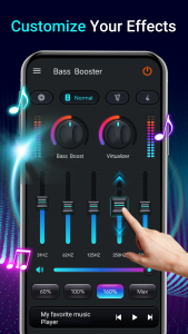 اسکرین شات برنامه Equalizer- Bass Booster&Volume 3