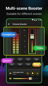 اسکرین شات برنامه Volume Booster - Loud Speaker 4