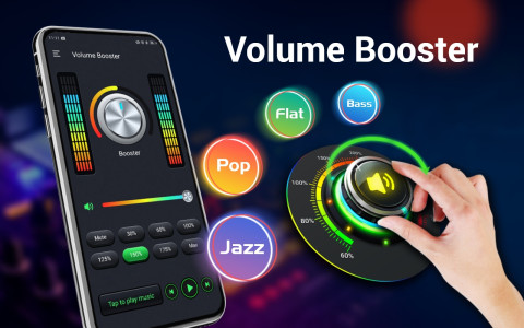 اسکرین شات 1 برنامه Volume Booster - Loud Speaker
