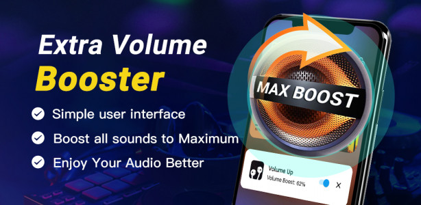 اسکرین شات برنامه Volume Booster & Sound Booster 1