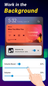 اسکرین شات 1 برنامه Volume Booster & Sound Booster