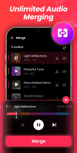 اسکرین شات 4 برنامه Music Editor, MP3 Cutter