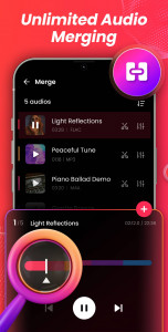 اسکرین شات 4 برنامه Audio Editor, MP3 Cutter