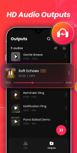 اسکرین شات برنامه Audio Editor, MP3 Cutter 4