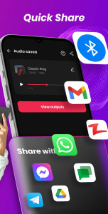 اسکرین شات 8 برنامه Music Editor, MP3 Cutter