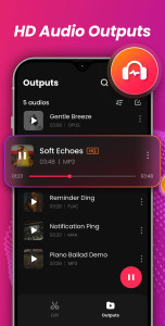 اسکرین شات 6 برنامه Music Editor, MP3 Cutter