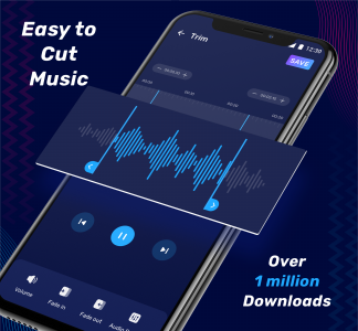 اسکرین شات برنامه Audio Editor & Music Editor 1