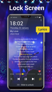 اسکرین شات 6 برنامه Music Player- Music,Mp3 Player