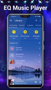 اسکرین شات 2 برنامه Music Player- Music,Mp3 Player