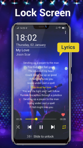 اسکرین شات برنامه Music Player- Music,Mp3 Player 6