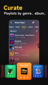 اسکرین شات برنامه Music Player with Equalizer 2