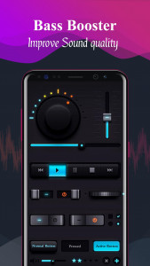اسکرین شات 3 برنامه Bass Booster, Music Equalizer