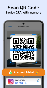 اسکرین شات 3 برنامه Authenticator - 2FA & Password