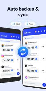 اسکرین شات 3 برنامه Authenticator App - SafeAuth