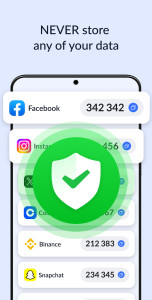 اسکرین شات 4 برنامه Authenticator App - SafeAuth