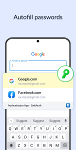 اسکرین شات 5 برنامه Authenticator App - SafeAuth