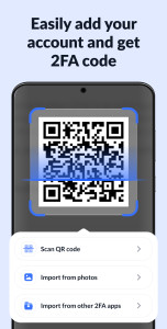 اسکرین شات 2 برنامه Authenticator App - SafeAuth