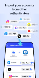 اسکرین شات 3 برنامه Authenticator App - SafeAuth
