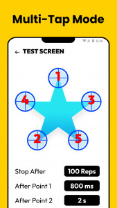 اسکرین شات 3 برنامه Auto Clicker: Auto Tapper