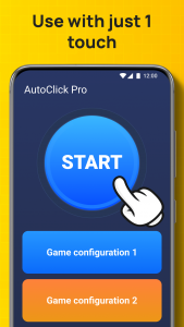 اسکرین شات برنامه Auto Clicker - Automatic tap 1