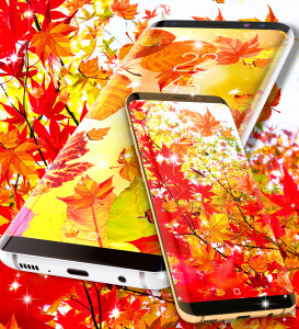 اسکرین شات برنامه Autumn live wallpaper 6