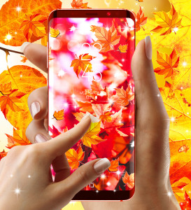 اسکرین شات برنامه Autumn live wallpaper 8