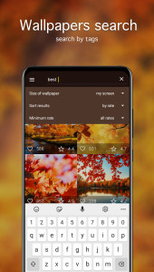 اسکرین شات 3 برنامه Autumn Wallpapers 4K