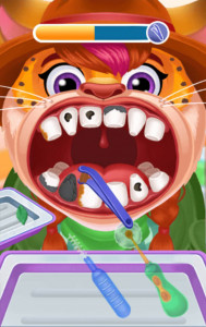 اسکرین شات بازی دندان پزشکی حیوانات 2