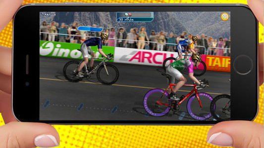 اسکرین شات بازی بازی مسابقات دوچرخه سواری 4