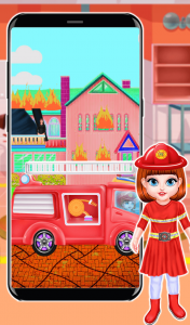 اسکرین شات بازی دختر آتش نشان 3