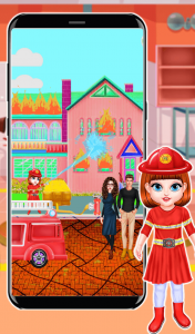 اسکرین شات بازی دختر آتش نشان 4