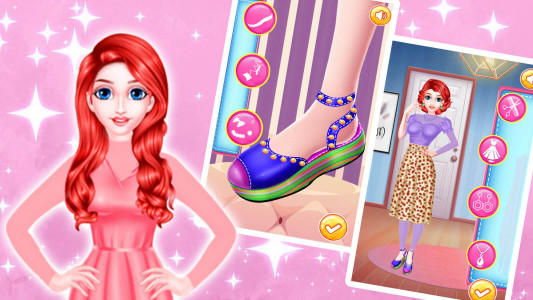اسکرین شات بازی بازی دخترانه طراحی کفش 1