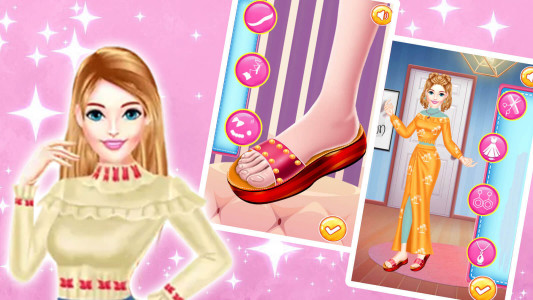 اسکرین شات بازی بازی دخترانه طراحی کفش 2