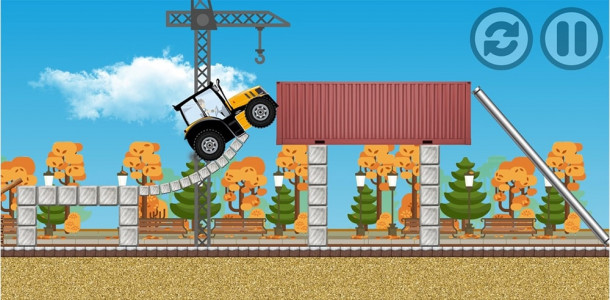 اسکرین شات بازی تراکتور سواری 1